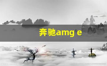 奔驰amg e